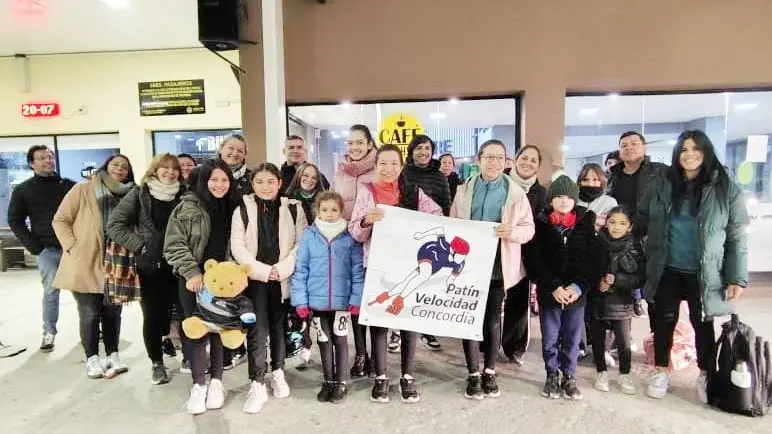 Patinadores de Concordia se destacaron en torneo en Rosario