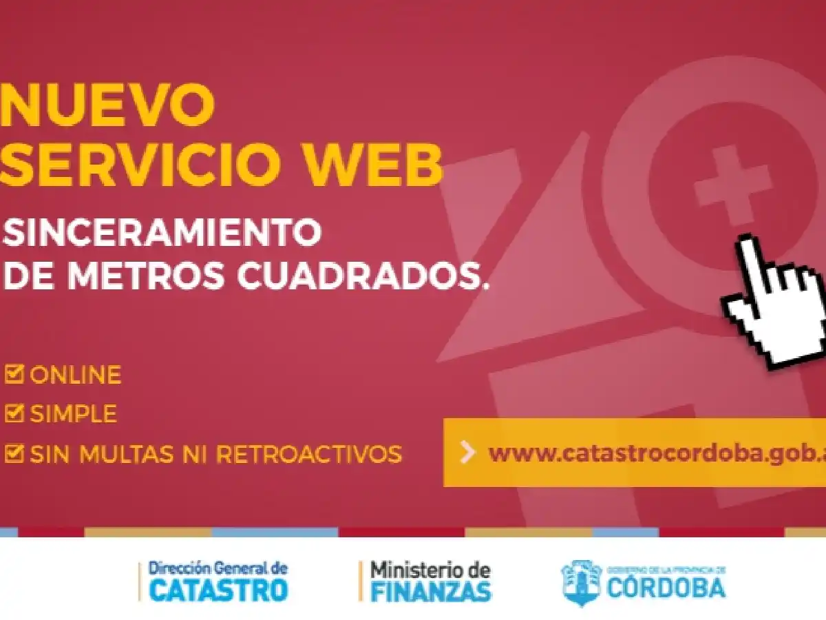 Catastro: en noviembre vence plazo para declarar mejoras