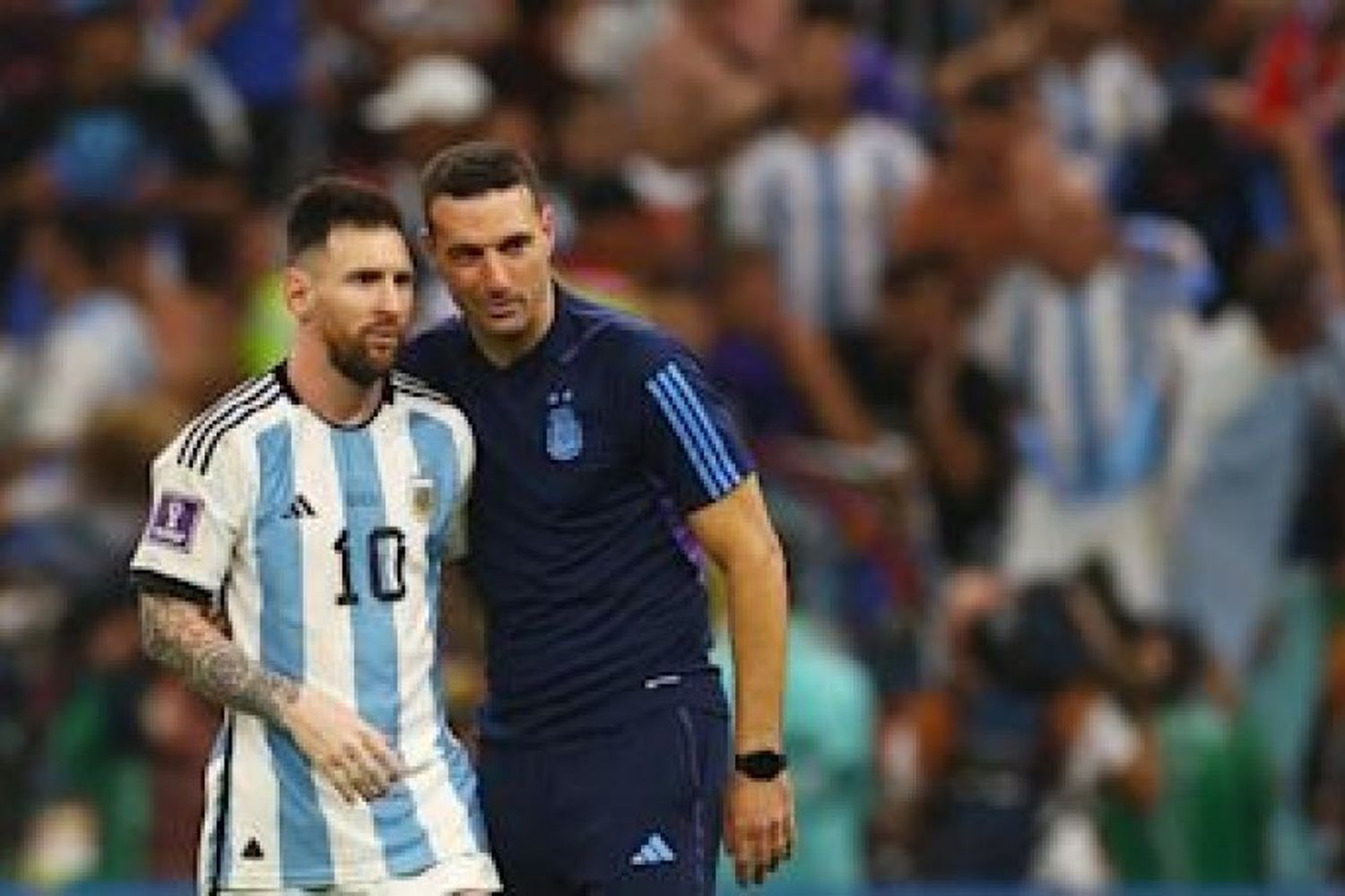 En Rosario, se reunen Messi y Scaloni