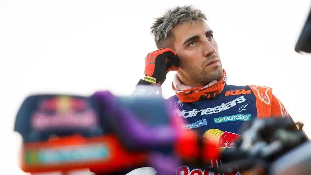 Luciano quiere ganar el Dakar