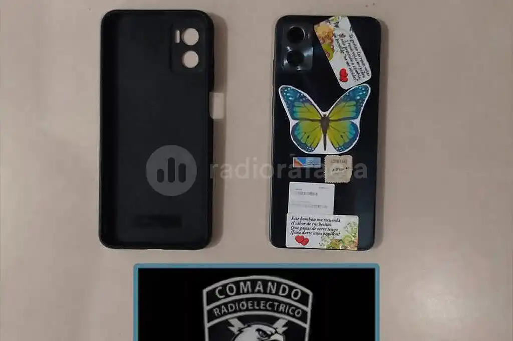 Vio que lo buscaba la policía y “descartó algo”: era un celular aparentemente robado