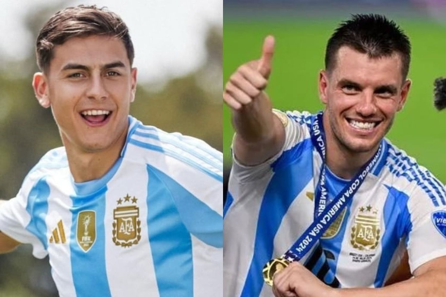 Dybala y Lo Celso usarán los números de Messi y Di María ante Chile