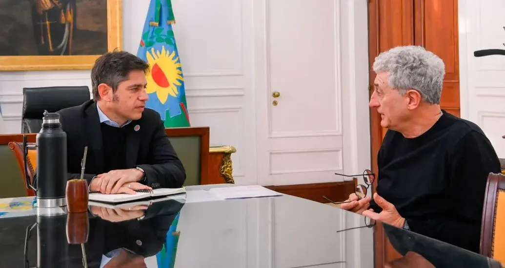 El encuentro se desarrolló en la Casa de Gobierno bonaerense, en la ciudad de La Plata.