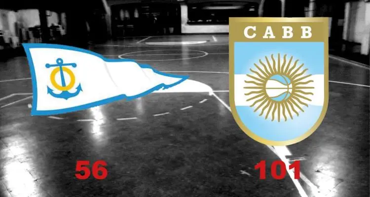 El día que una Selección Argentina de básquet enfrentó a Náutico en el gimnasio de Independencia