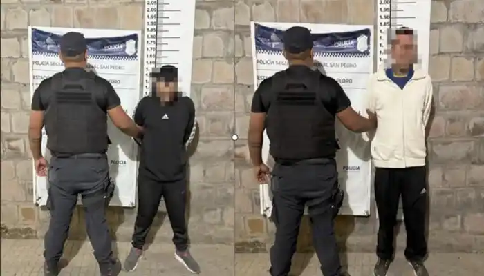 Los tres detenidos son mayores de edad.