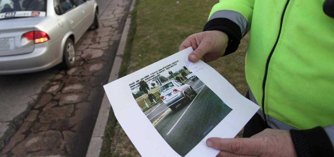 Se realizan controles con radares en los ingresos a la ciudad