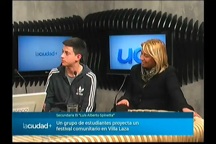 La Secundaria 15 proyecta un Festival Barrial en Villa Laza