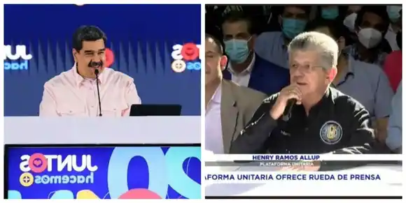 EL DÍA EN QUE MADURO felicitó a Henry Ramos Allup: cuando los discursos políticos cambian según las circunstancias