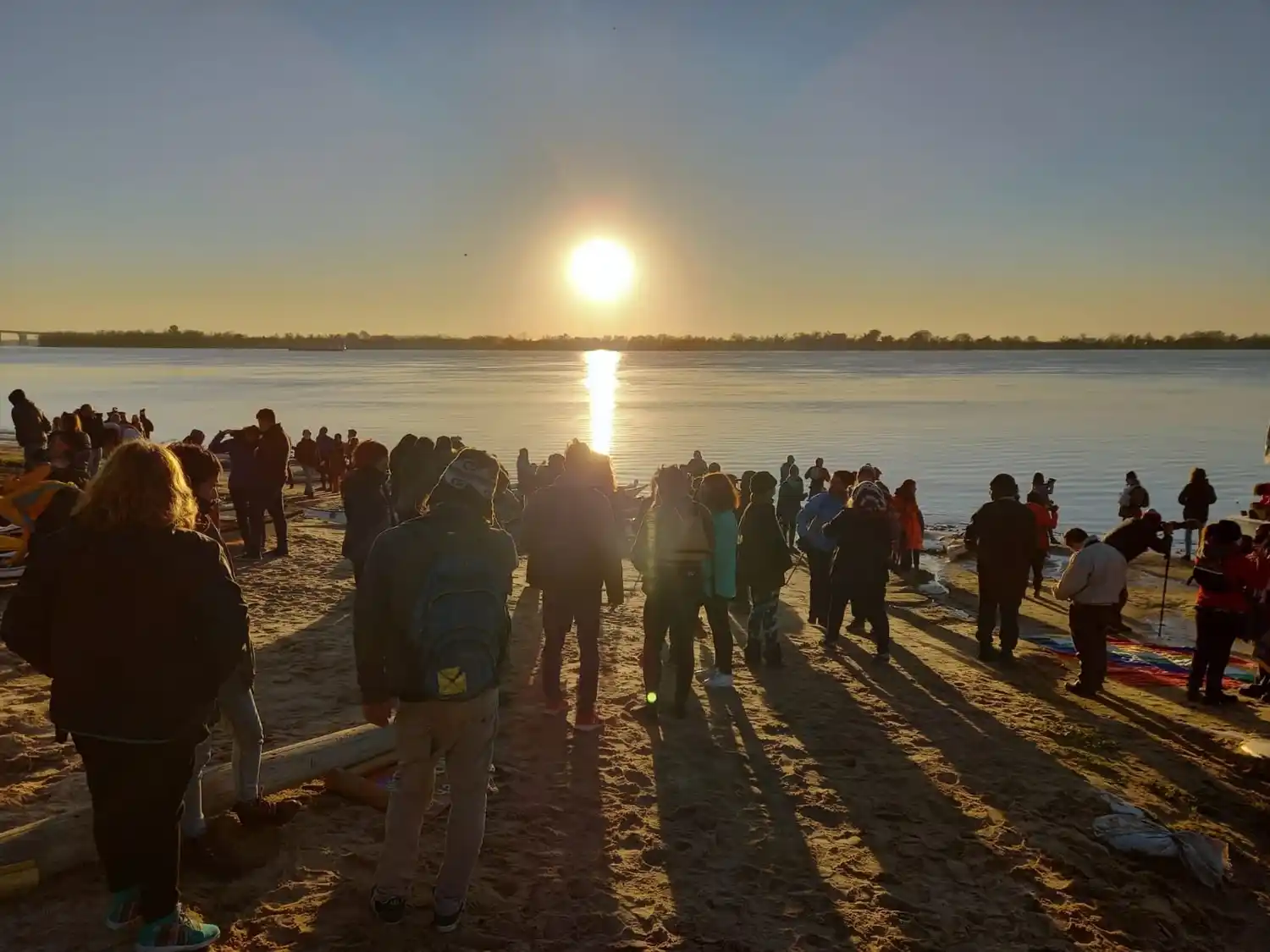 kayakistas partieron hacia el Congreso exigiendo se reimpulse la ley de humedales