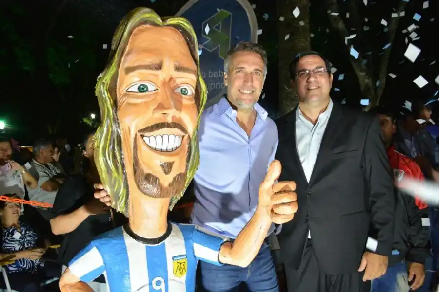 Batistuta, Comizzo y Maglioni tienen ya su justo homenaje en Reconquista