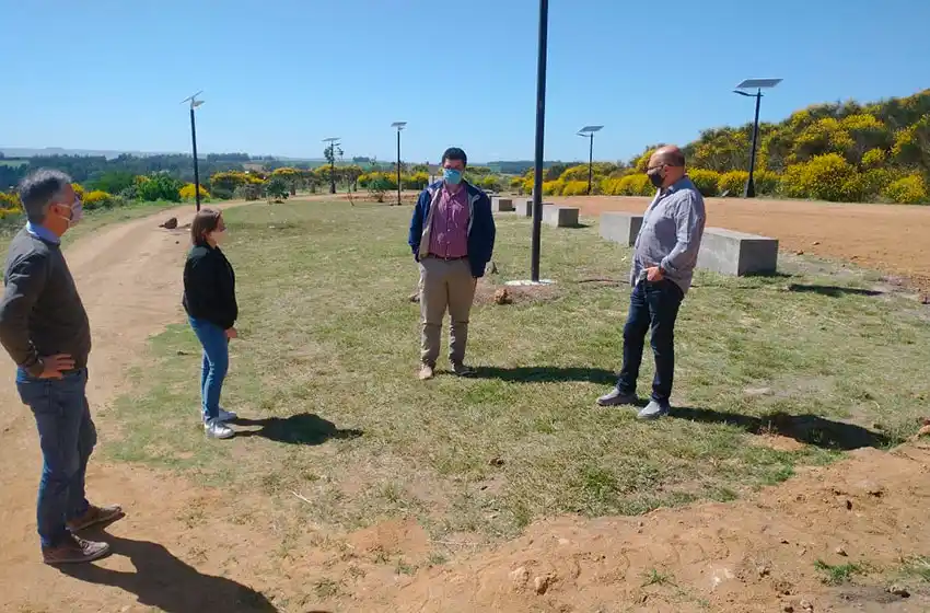 Reino recorrió El Mirador, sede de un ambicioso proyecto turístico sustentable