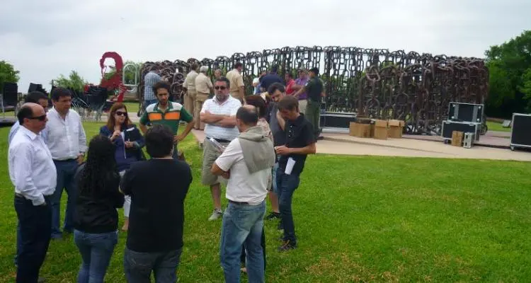 Boudou y Scioli encabezan el acto  por el Día de la Soberanía