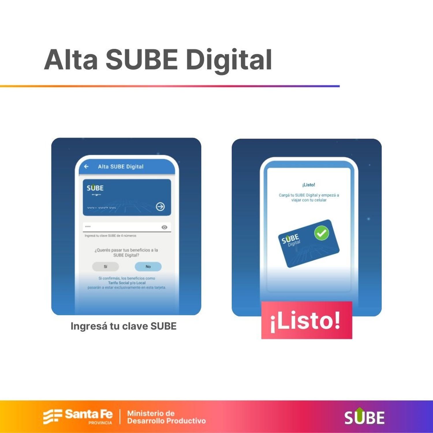 La Sube Digital llega al transporte provincial