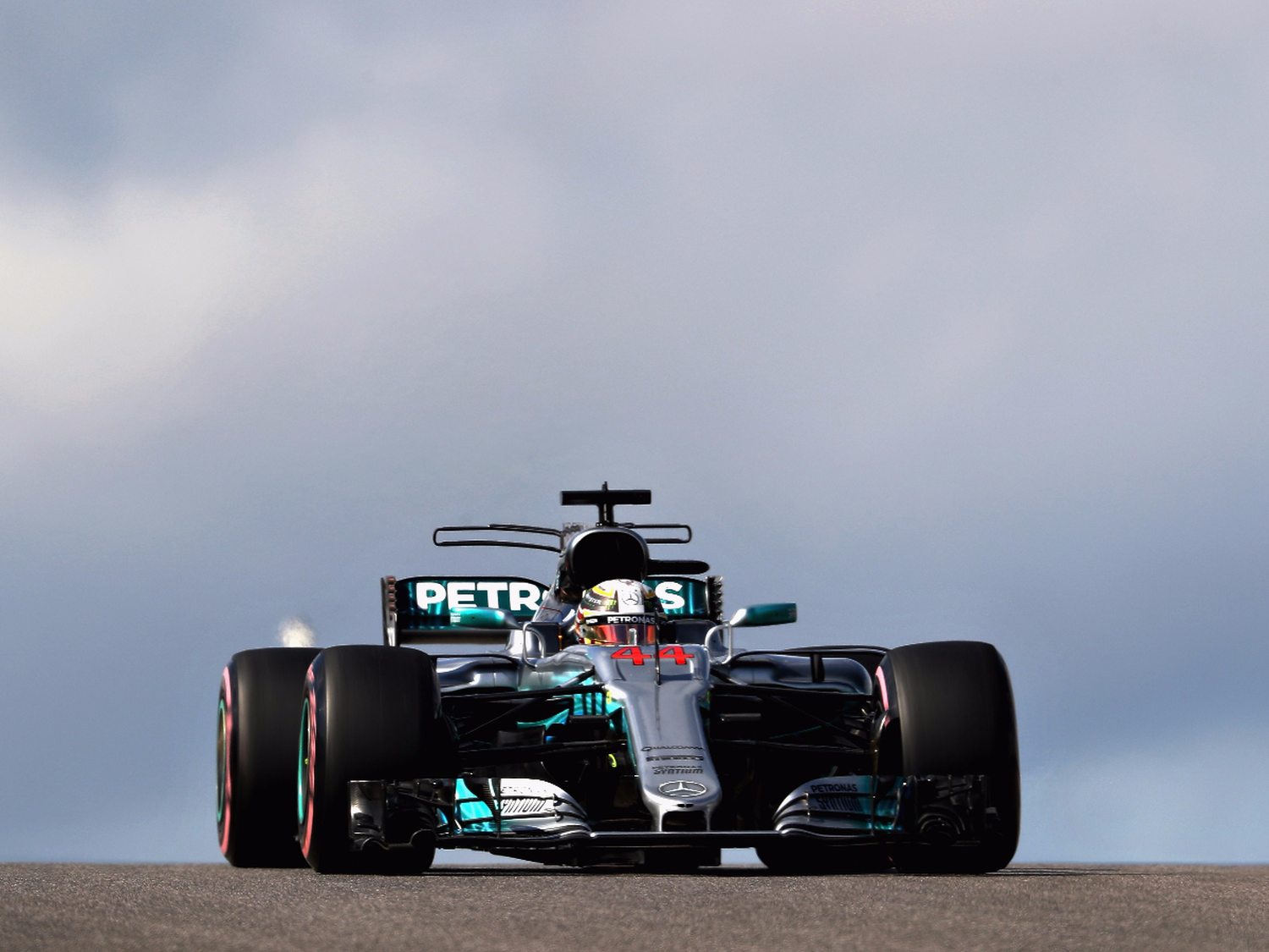 Hamilton hizo la pole en Austin