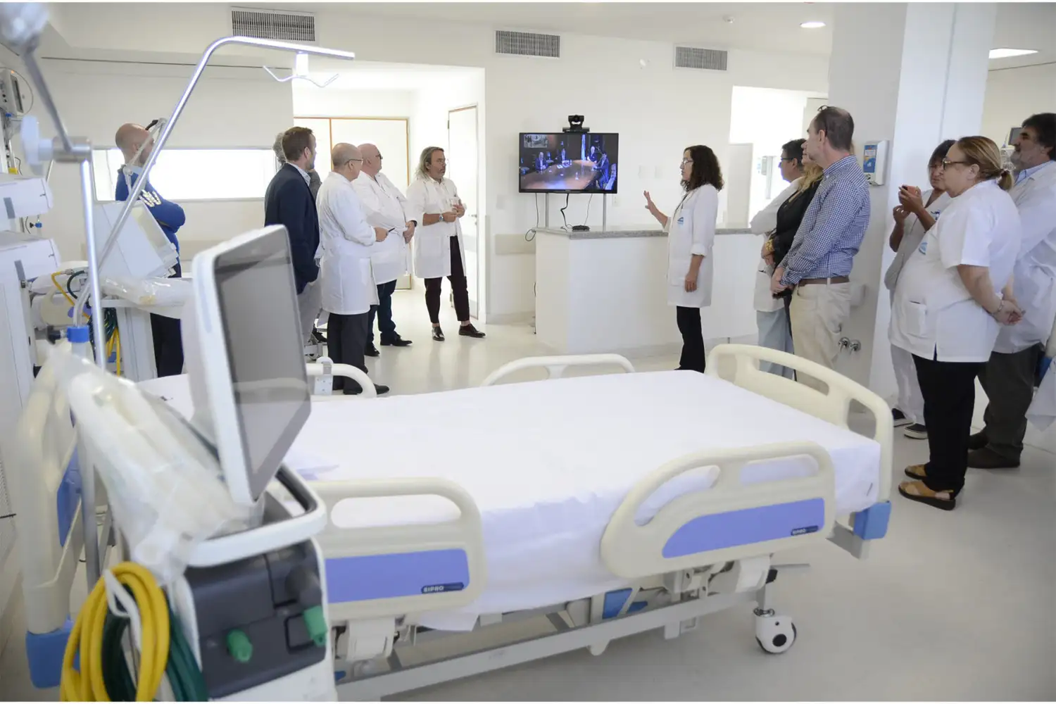 El sistema de salud argentino aumentó en más del 40% el número de camas de terapia intensiva