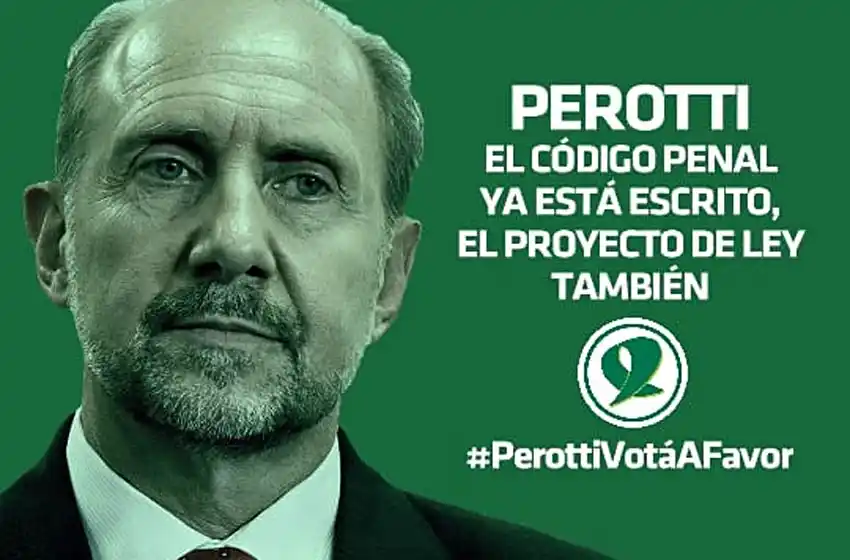 La campaña #PerottiVotáAFavor ya es tendencia nacional en Twitter