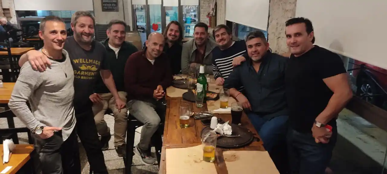 Hubo reencuentro de los aurinegros campeones ‘02