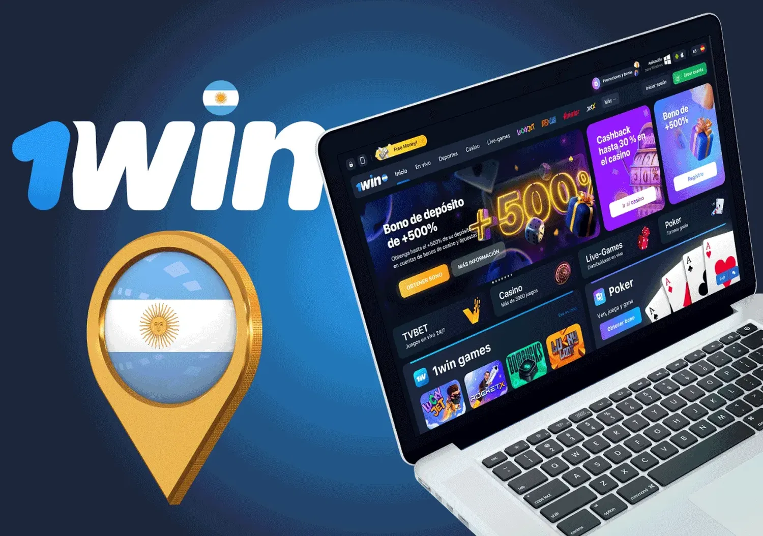 Reseña del sitio de apuestas y juegos 1Win para usuarios de Argentina