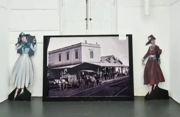 Muestra fotográfica permanente sobre la “historia del museo ferroviario Chascomús”