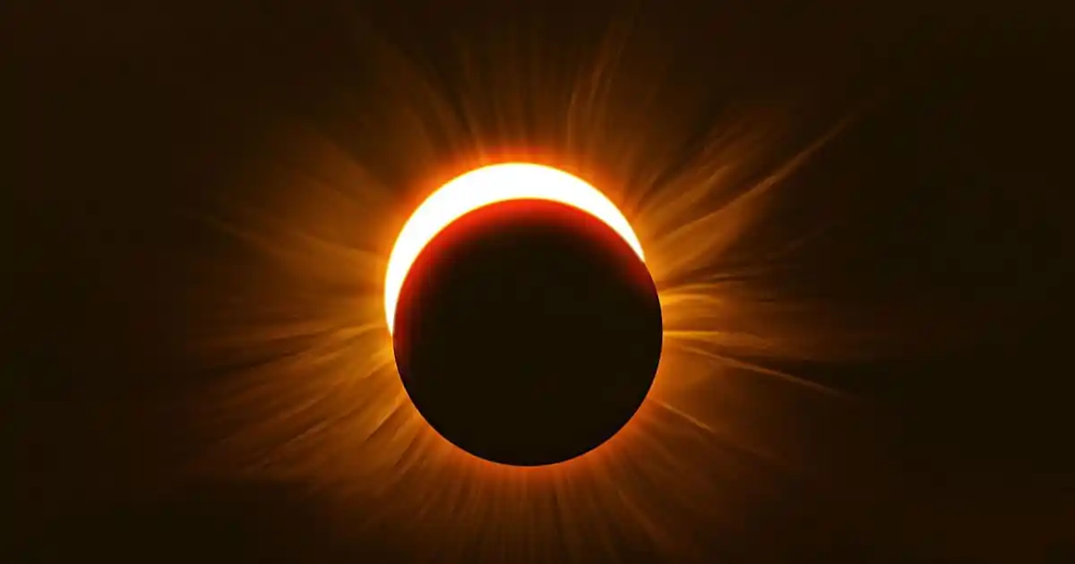 La duración máxima del eclipse será de aproximadamente 6 minutos y 23 segundos.