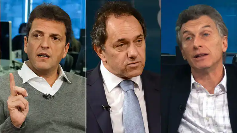 Elecciones 2015: Cierres de campaña de Macri, Scioli y Massa