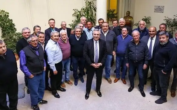 Alberto Fernández tuvo el respaldo de la mayoría de los gremios que forman la CGT