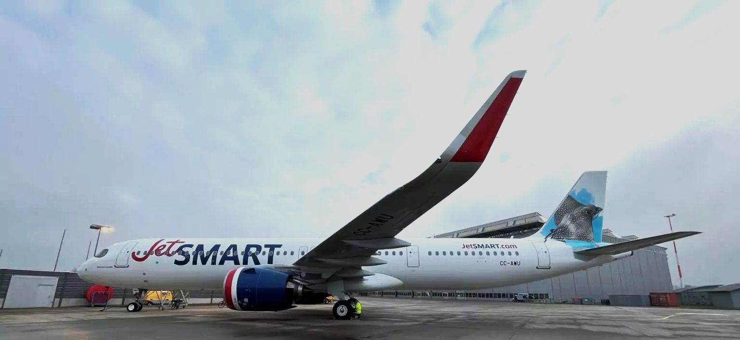 The Eagle Ray has arrived: JetSMART took delivery of its third Airbus A321neo