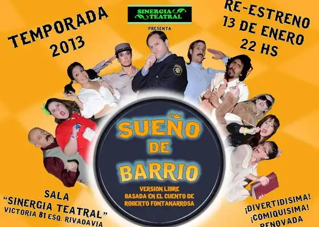 Sueño de Barrio vuelve a las tablas de Sinergia