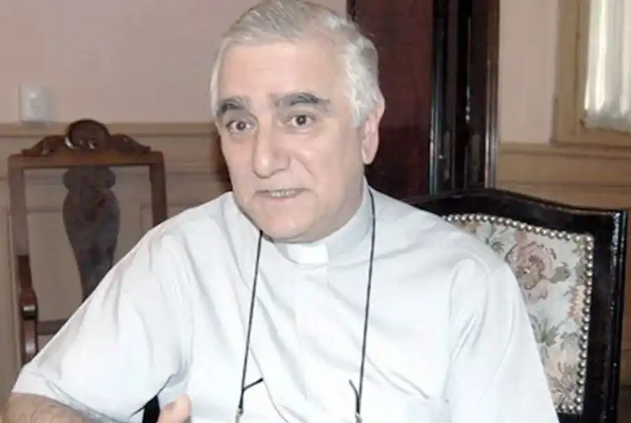 Monseñor Jorge Eduardo Lozano, arzobispo de San Juan de Cuyo