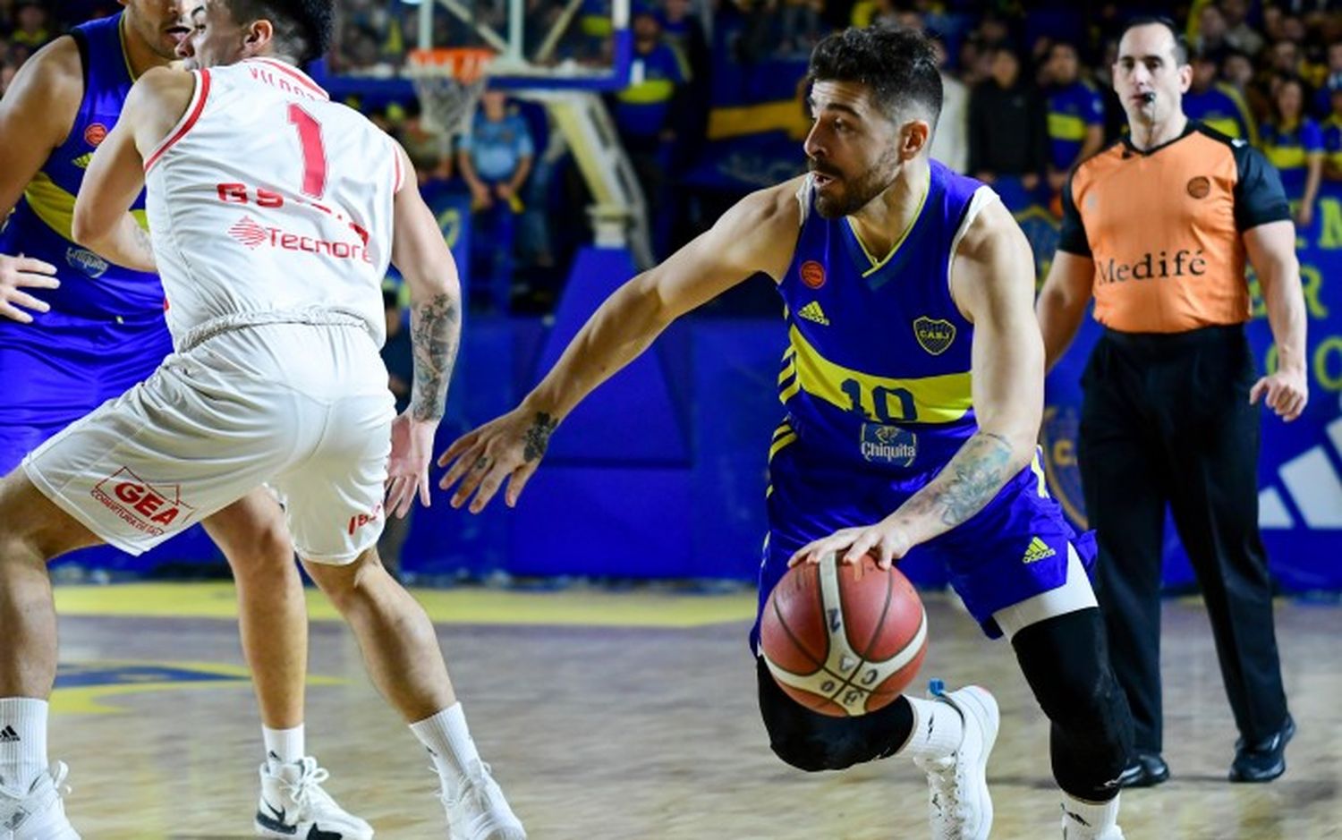 Franco Balbi, base de Boca Juniors. (Foto de Matías García (LNB)).