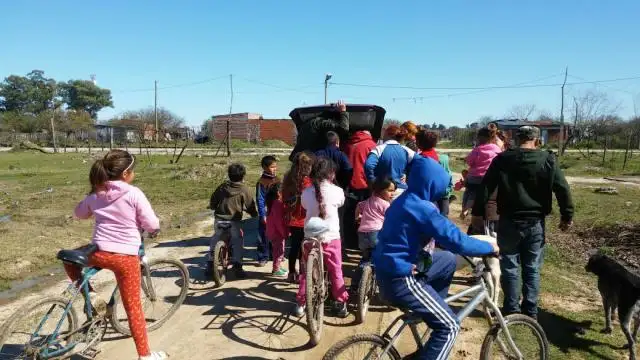 “Vimos mucha necesidad y no dimos a basto con todos”
