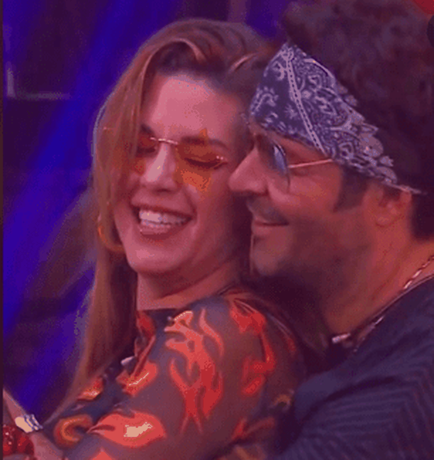 Alicia Machado y Pablo Montero en el reality. Foto Telemundo