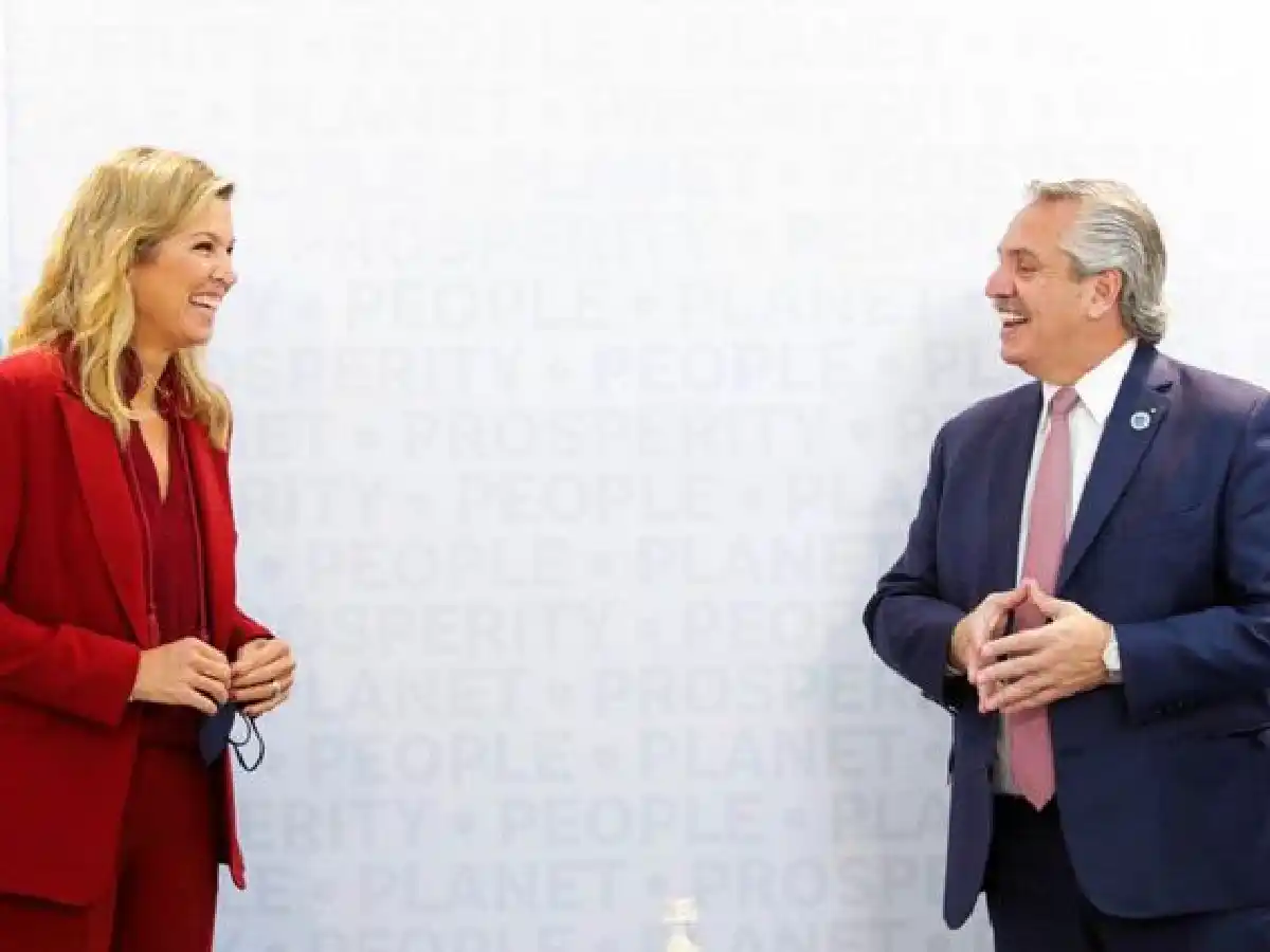 Alberto Fernández se reunió con la Reina Máxima en el G20