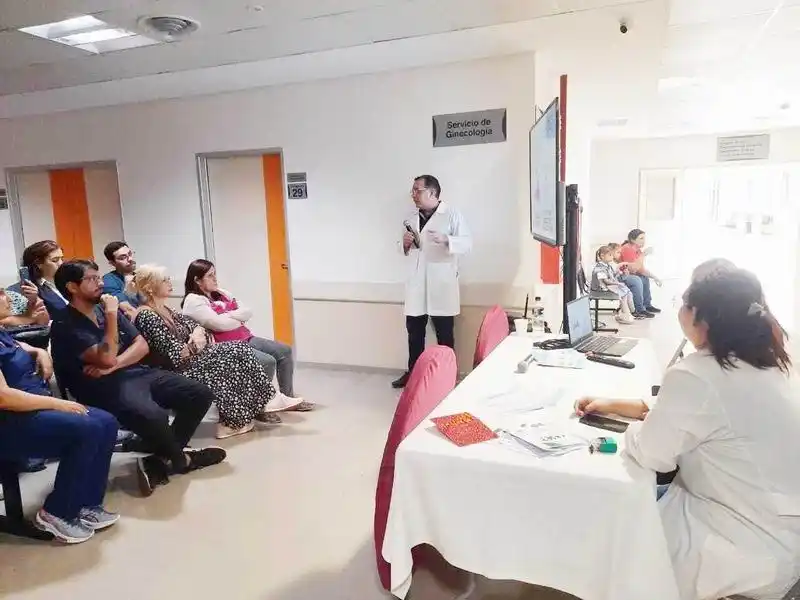 Por el Día Mundial del Riñón, el Hospital
Interdistrital Evita realizó una charla