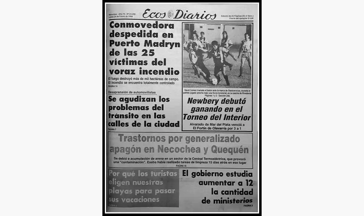 Martes 24 de enero de 1995