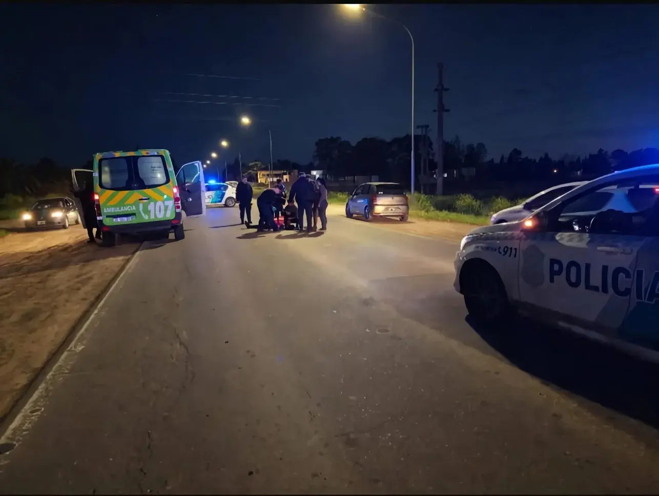 El accidente ocurrió este domingo por la noche.