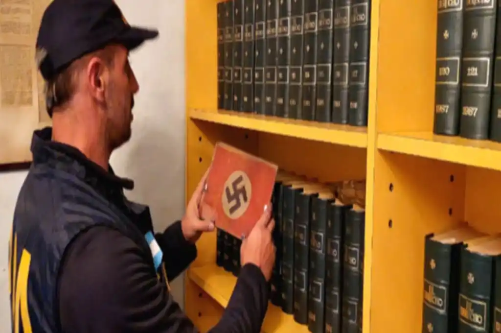 Hallaron un “museo nazi” dentro de un estudio jurídico porteño