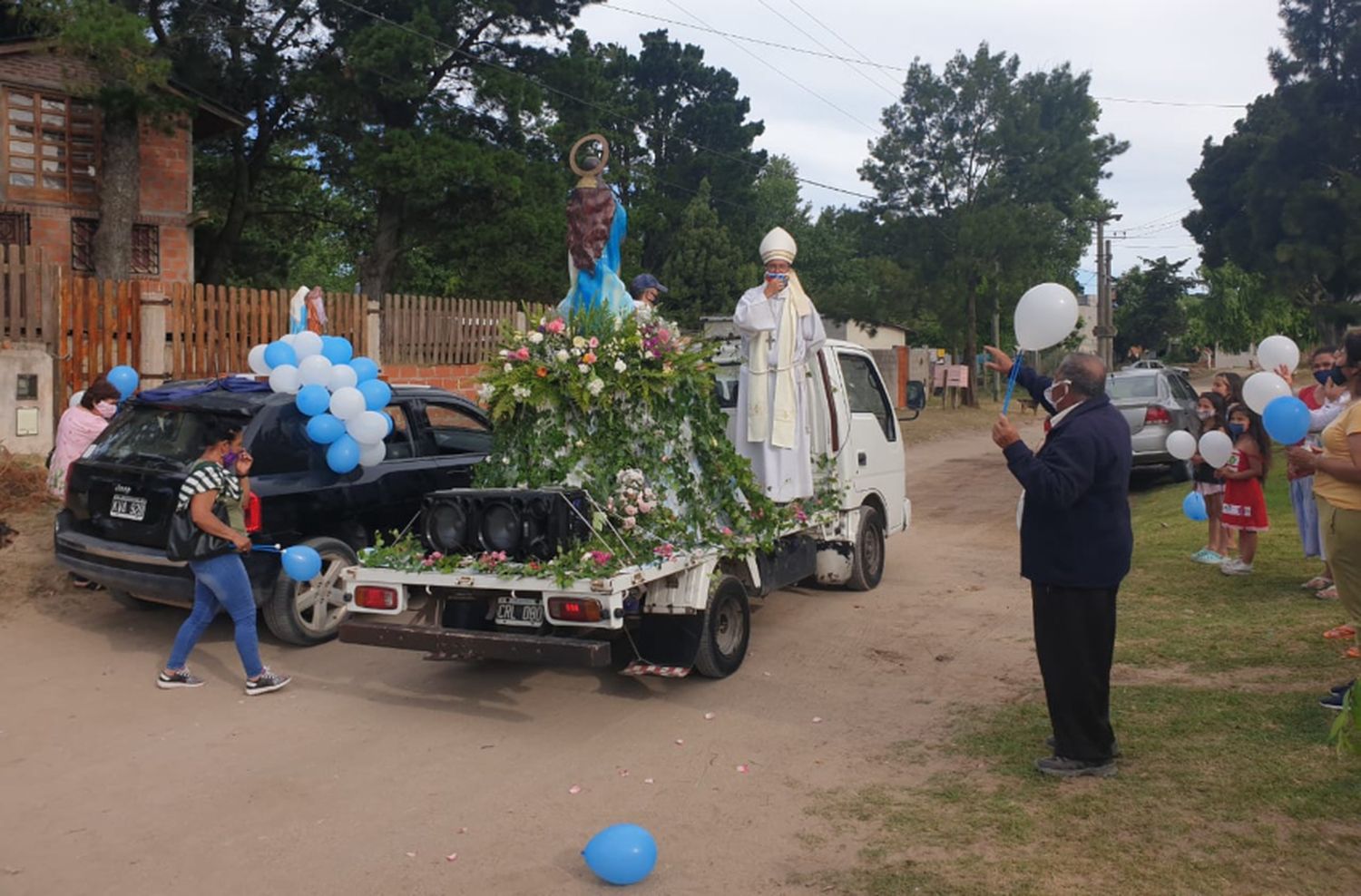 El Obispo celebró a la Inmaculada en Vidal, Pirán y Gesell