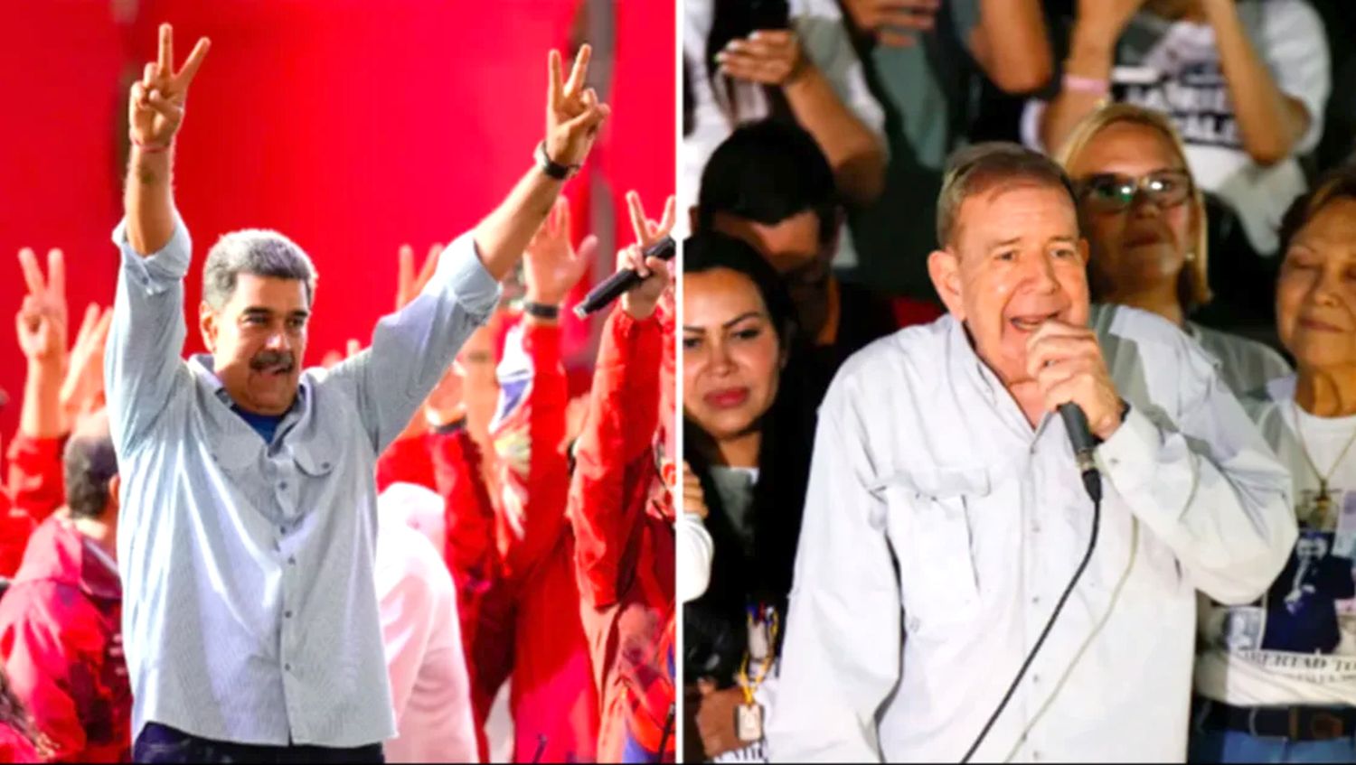 Elecciones en Venezuela: Maduro y González Urrutia hoy disputan la victoria con la mira en la transparencia