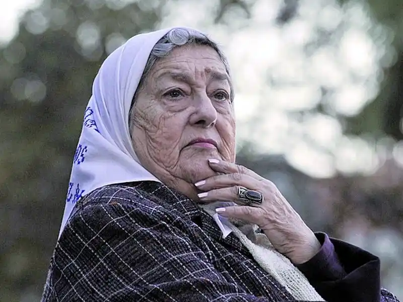 Murió a los 93 años Hebe de Bonafini, presidenta de Madres de Plaza de Mayo