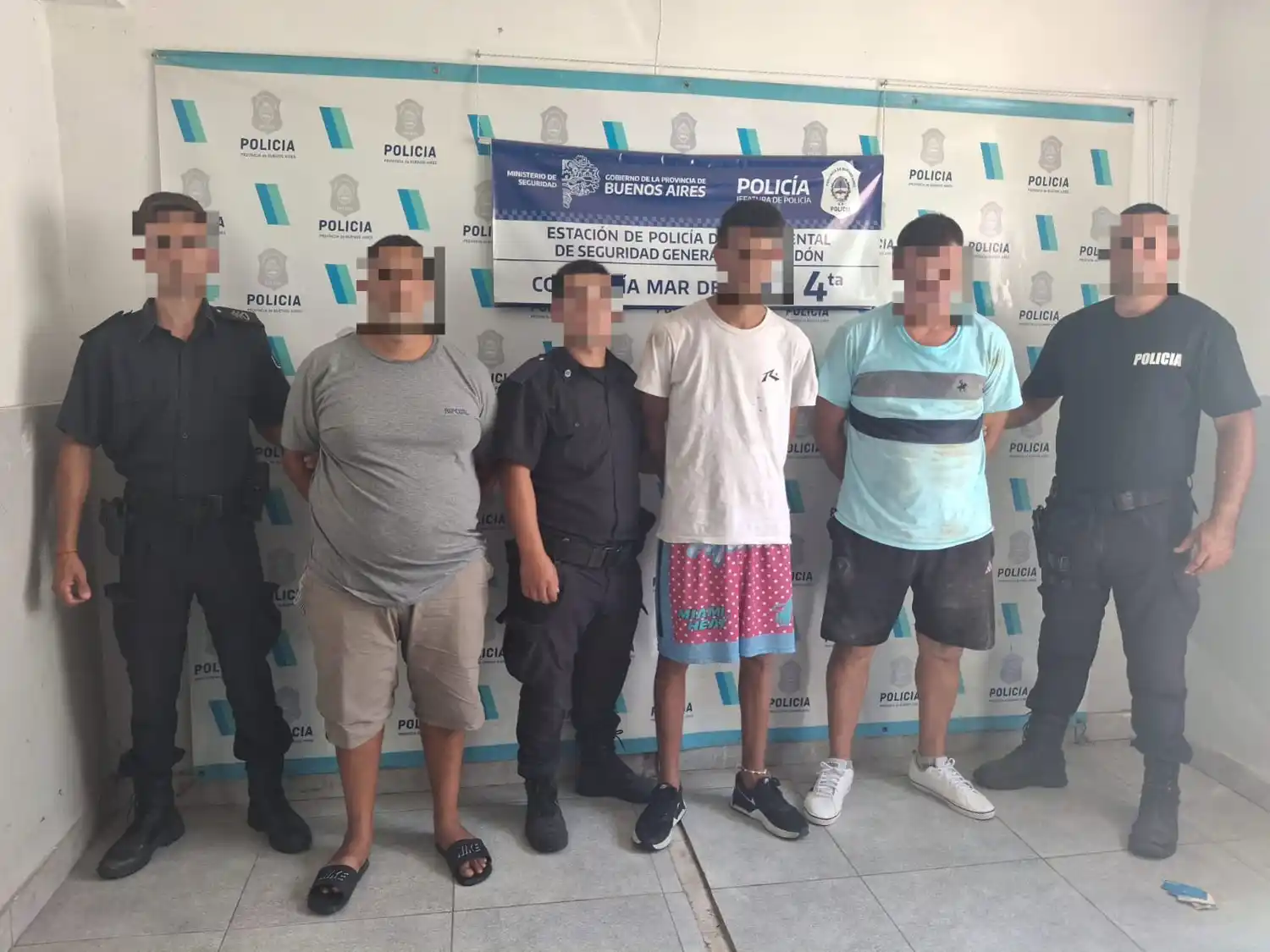 La víctima debió ser atendida por una ambulancia del SAME.