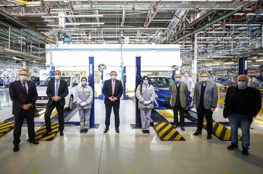 Fernández insistió en su discurso industrialista