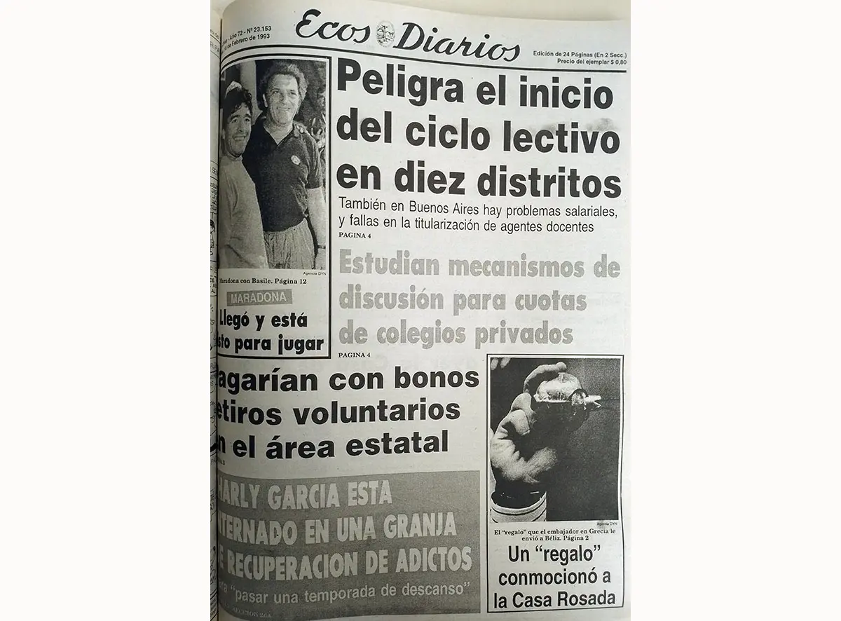 Martes 16 de febrero de 1993
