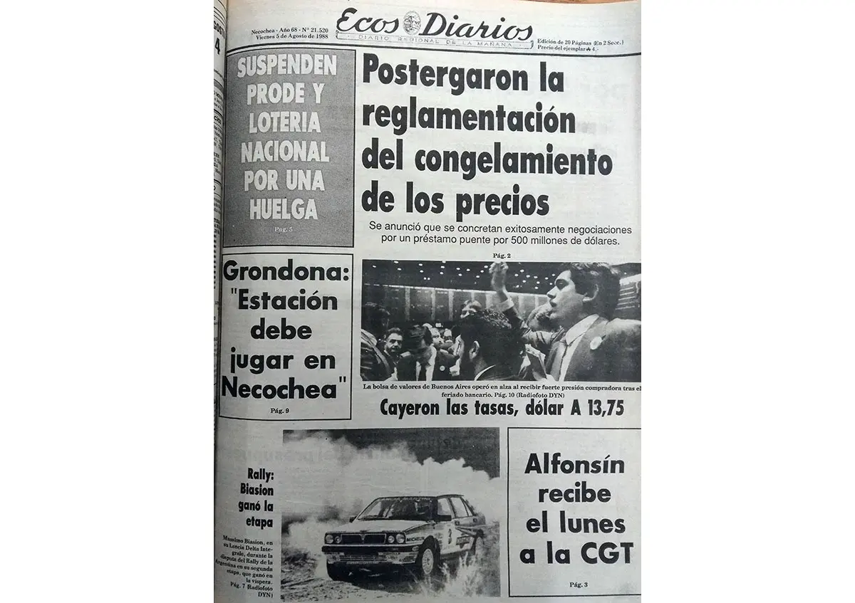 Viernes 5 de agosto de 1988