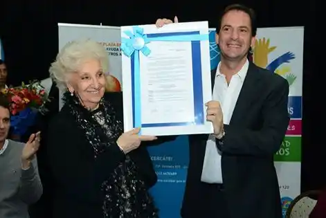 Sujarchuk y Carlotto firmaron un acuerdo para reforzar la búsqueda de nietos