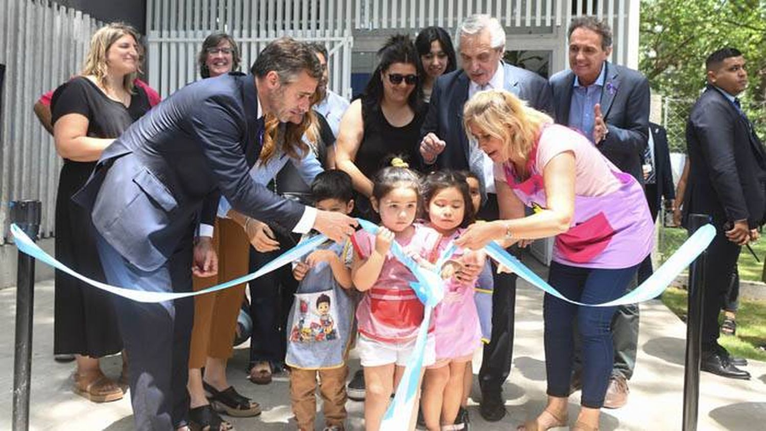 El Presidente inauguró el Centro de Desarrollo Infantil número 30 en Pilar