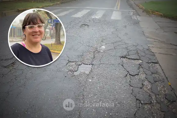 Malestar en barrio Los Nogales por el mal estado de las calles: “Realmente, se torna intransitable”