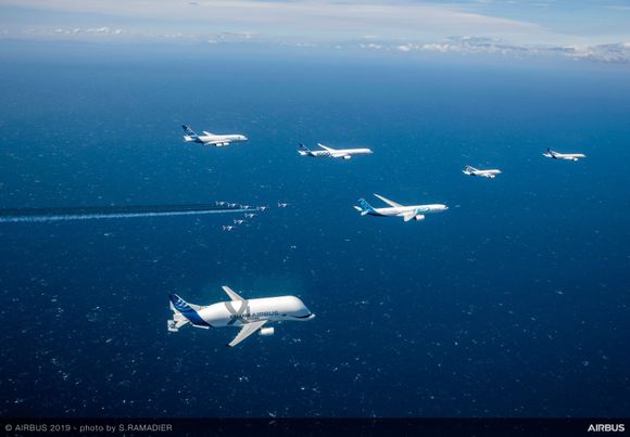 Airbus celebra hoy su 50° aniversario