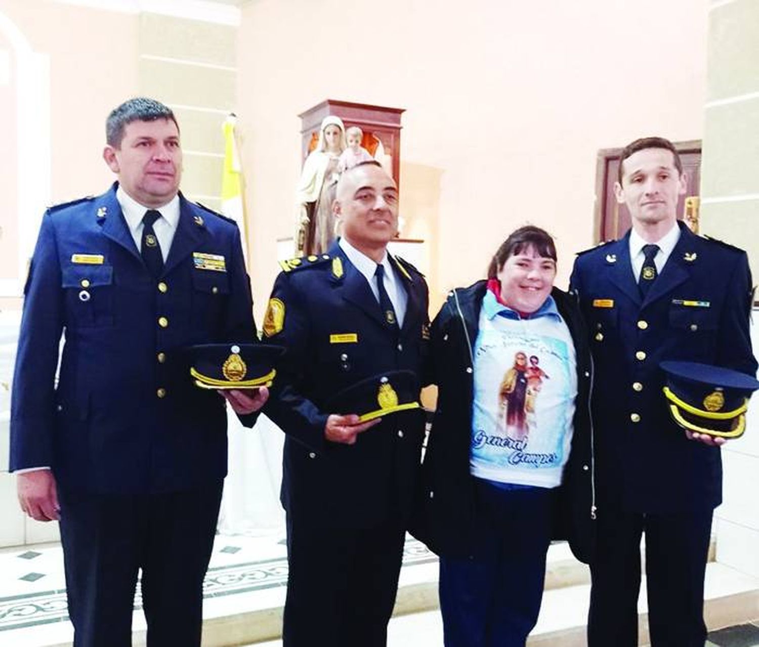 Con una misa se celebró la fiesta patronal