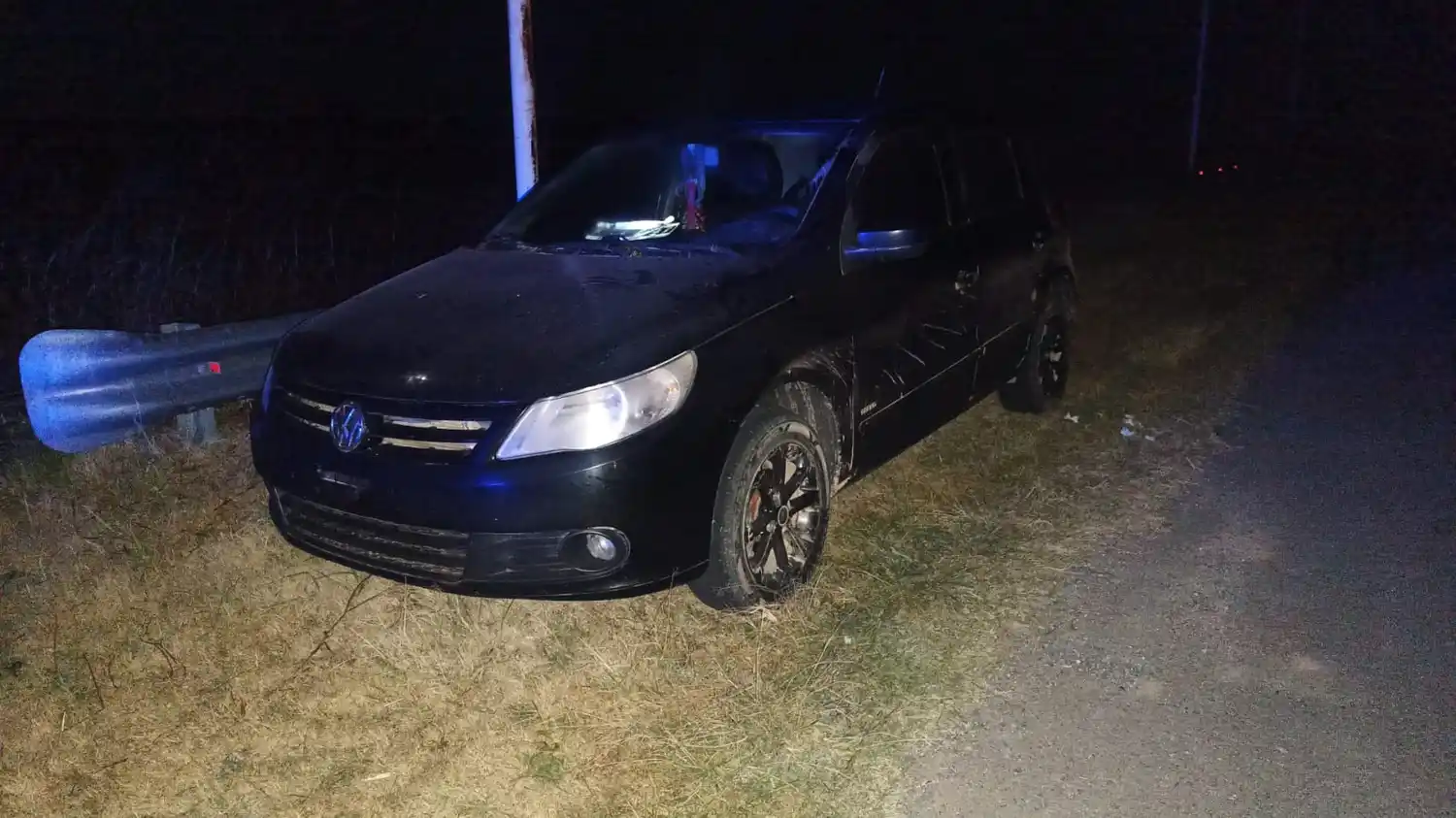 Encontraron en Arrufó el auto robado en Villa Minetti: estaba abandonado en Ruta 39